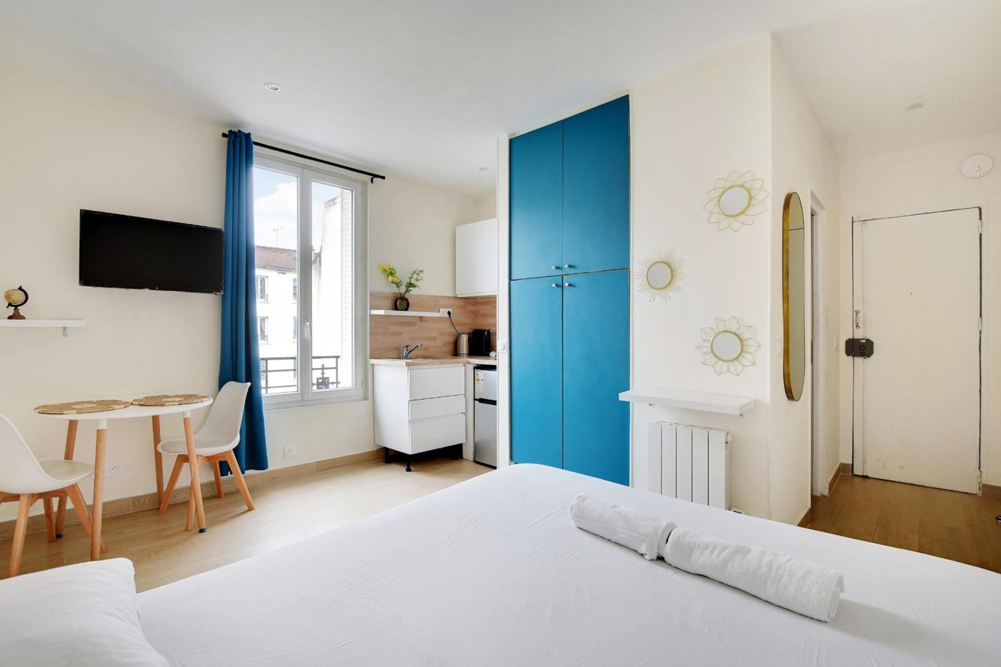 Charmant Studio Aubervilliers Bagian luar foto